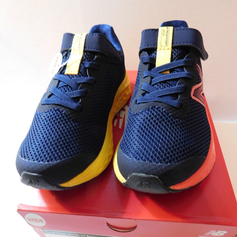 New Balance Fresh Foam Arishi v4 Bungee Lace Toddler Size 13 Wide NEW in Box